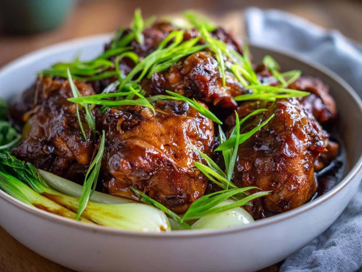 5-Star Slow Cooker Adobo Chicken Bok Choy Recipe to Wow