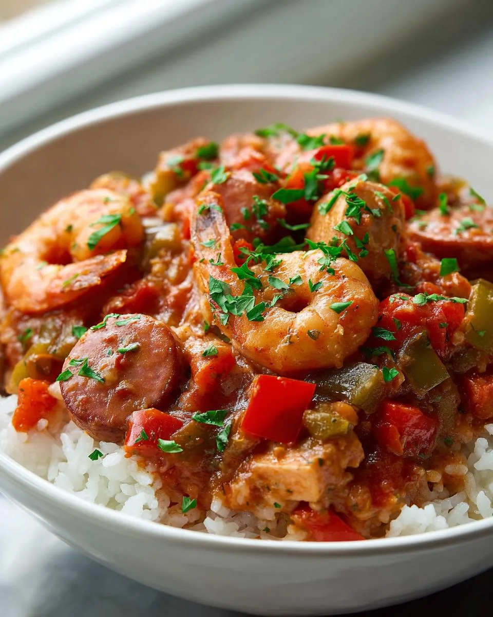 Slow Cooker Jambalaya - detail 2