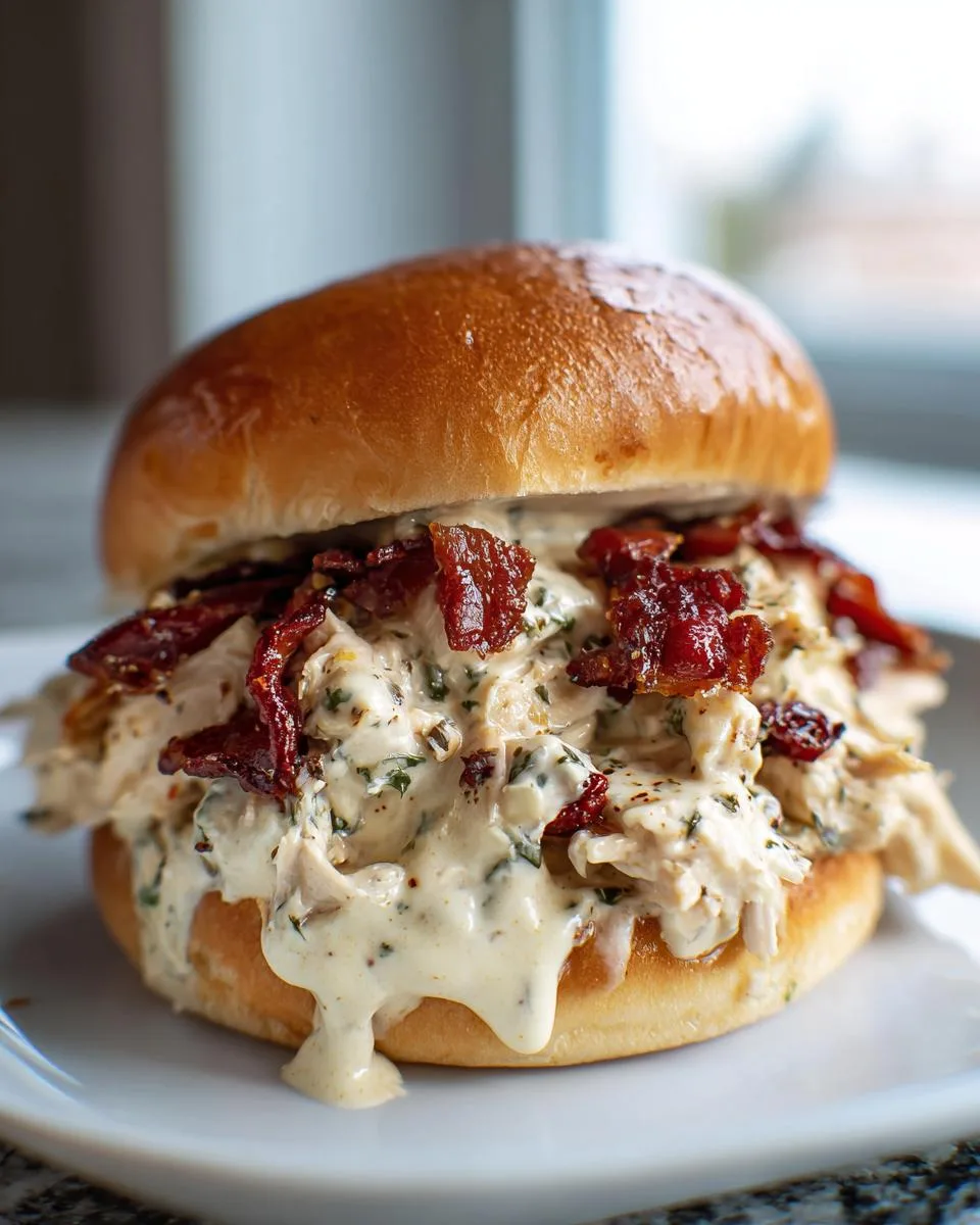 Slow Cooker Marry Me Chicken Sandwiches - detail 4