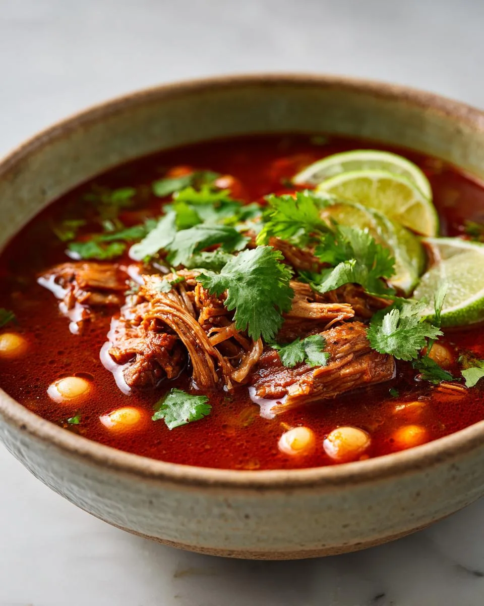 Slow Cooker Pozole Soup - detail 4