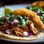 Slow Cooker Shredded Chicken Tacos