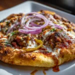 Smashed Meatball Sub Tacos