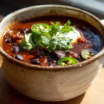 Spicy Black Bean Soup