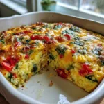 Spinach Tomato Breakfast Casserole