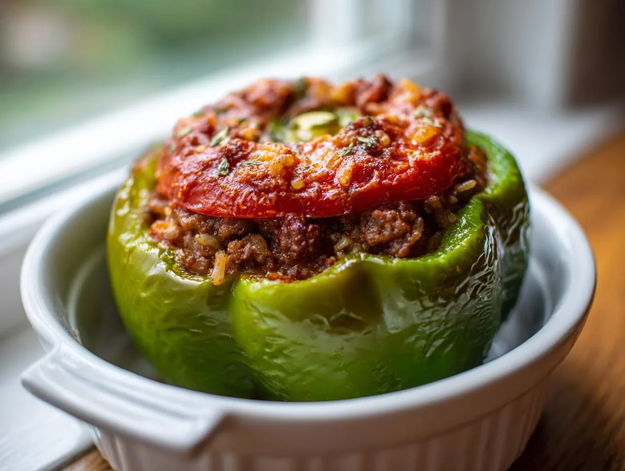 5-Star Stuffed Peppers Slow Cooker Recipe for Tender Perfection