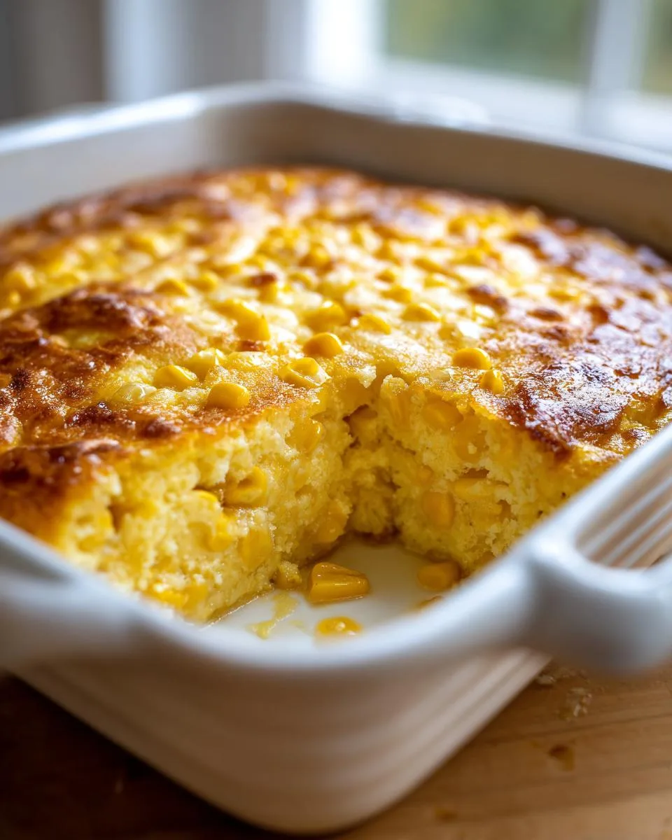 Sweet Corn Pudding Casserole - detail 4
