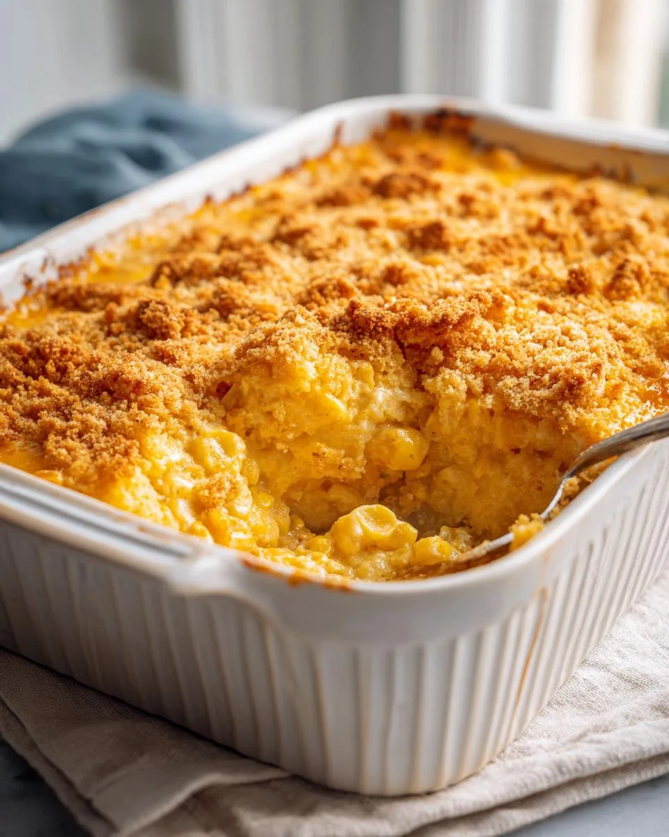 Swiss Style Corn Casserole - detail 3