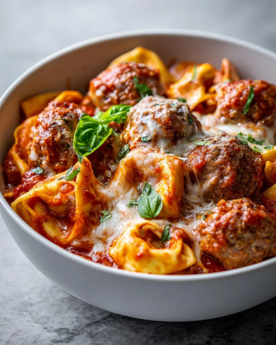 Tortellini Meatballs Slow Cooker - detail 2