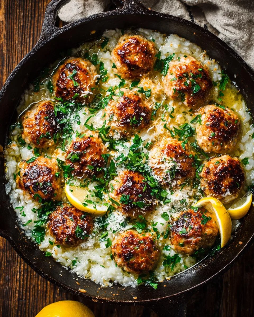 Turkey Meatball Rice Skillet - detail 2