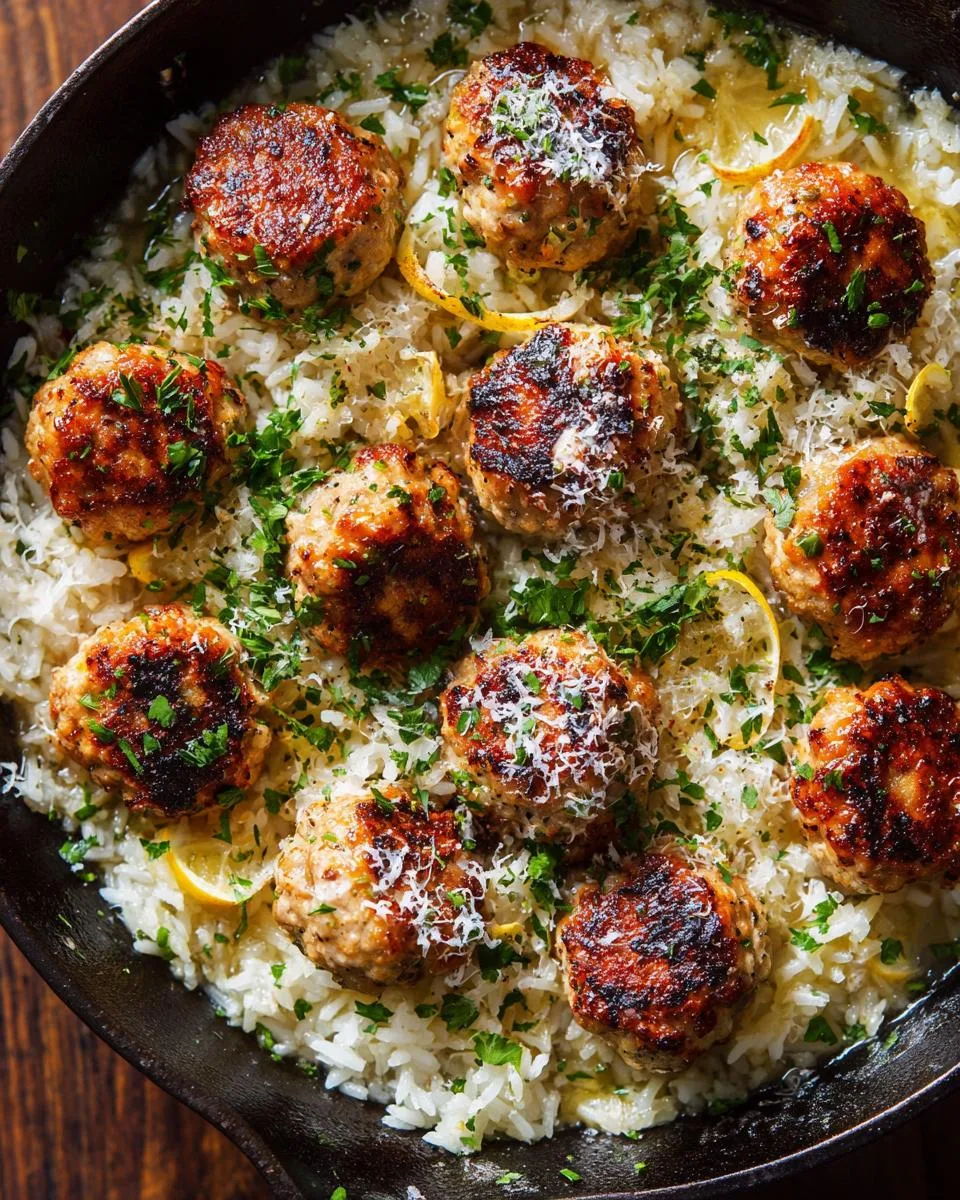 Turkey Meatball Rice Skillet - detail 3