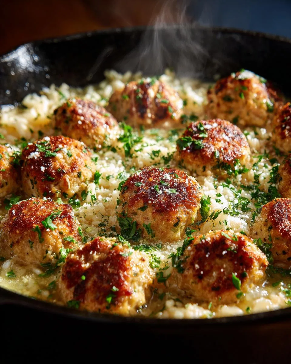 Turkey Meatball Rice Skillet - detail 4