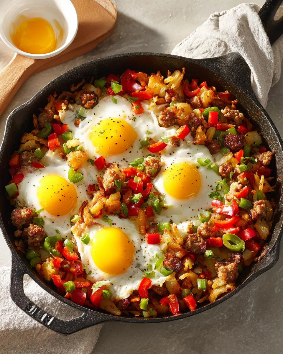Turkey Sausage Breakfast Skillet - detail 2