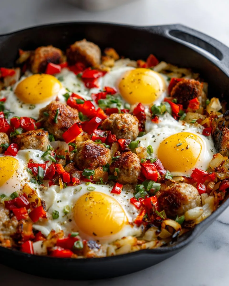 Turkey Sausage Breakfast Skillet - detail 4