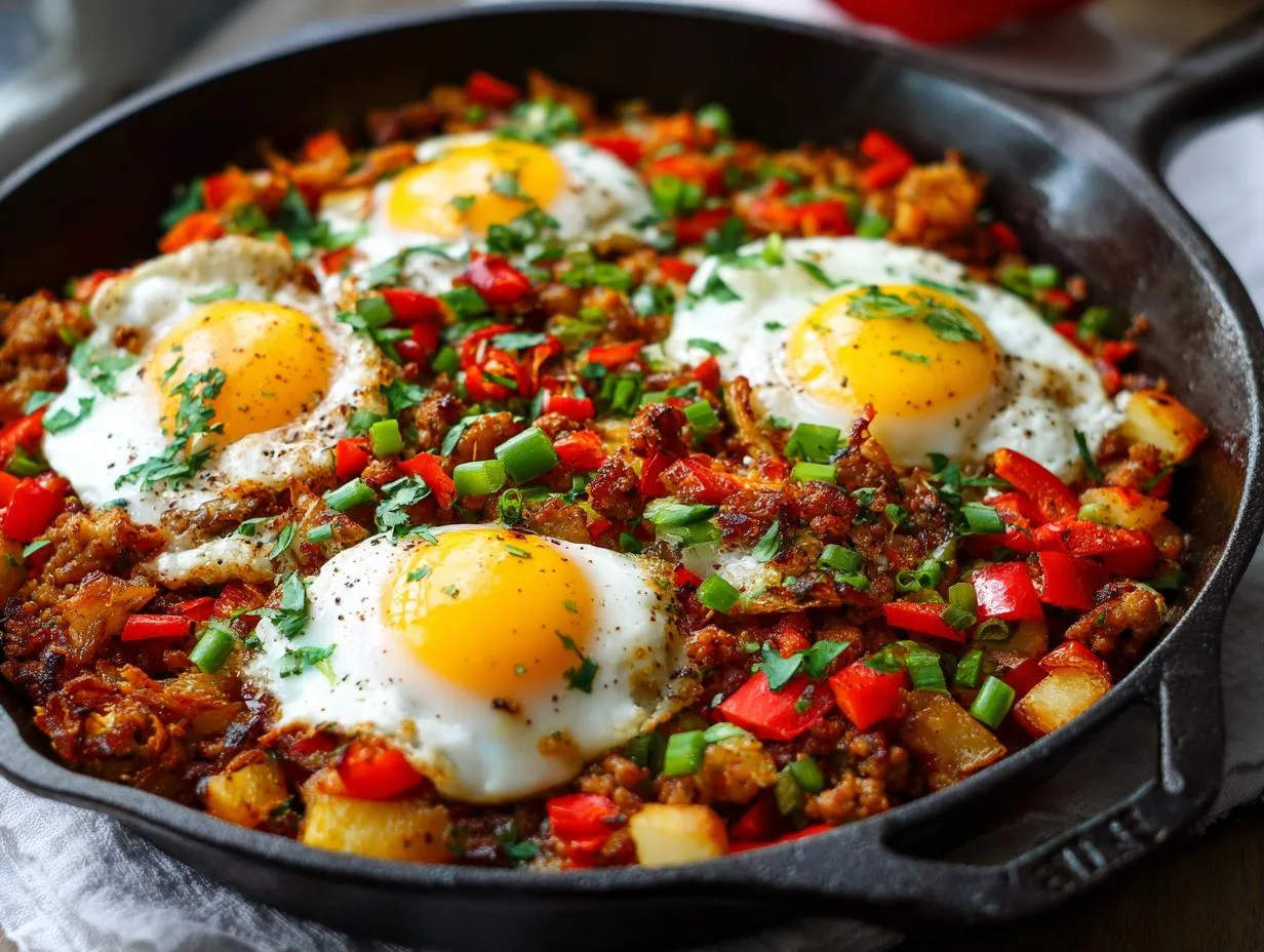 Savory Turkey Sausage Breakfast Skillet – 5-Star Morning Magic