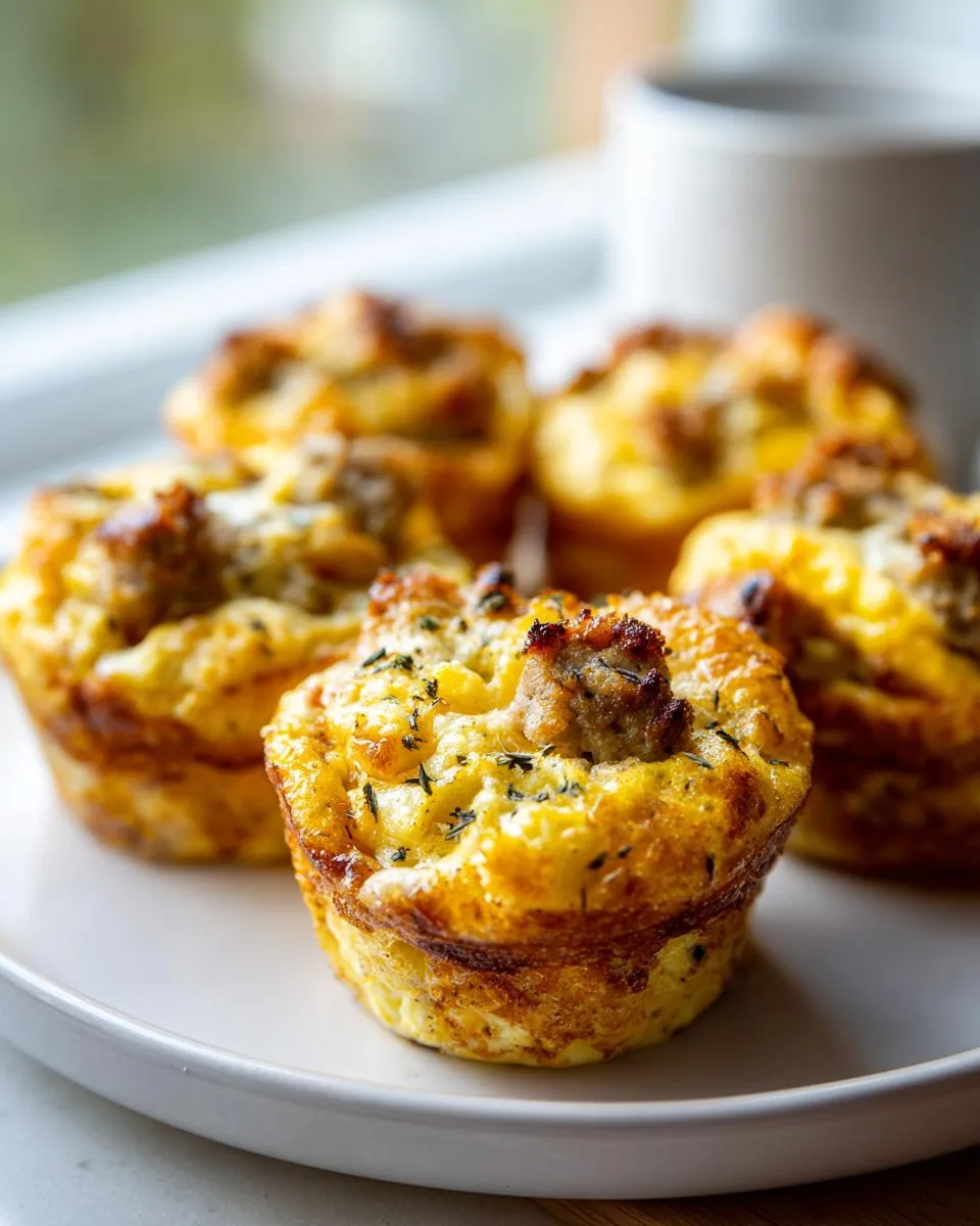 Turkey Sausage Egg Muffin Cups - detail 3