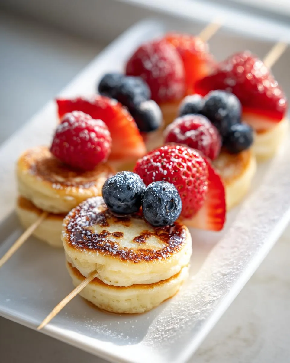 4th July Berry Pancake Skewers - detail 4