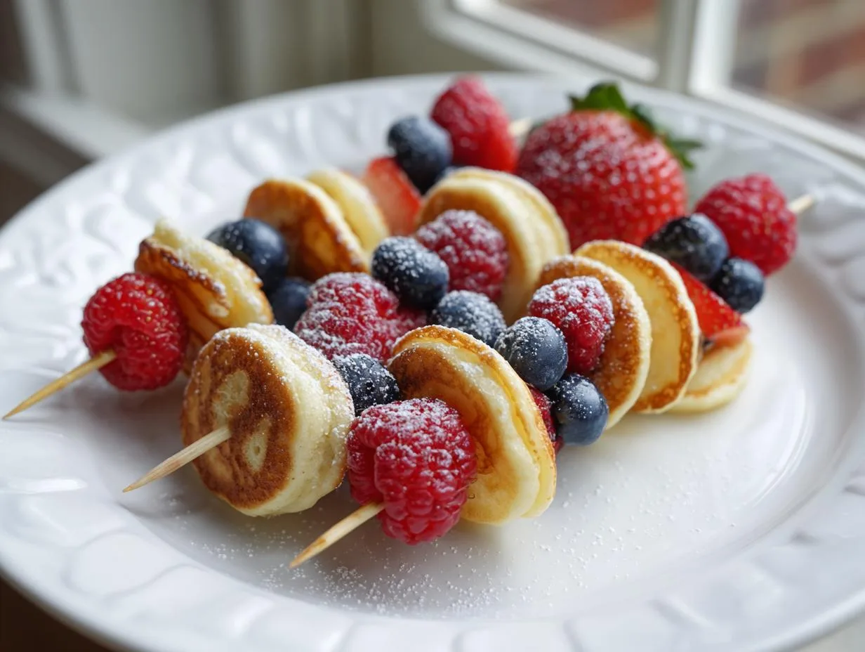 25-Minute 4th July Berry Pancake Skewers That Wow