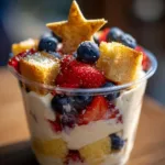 4th July Berry Trifle Cups