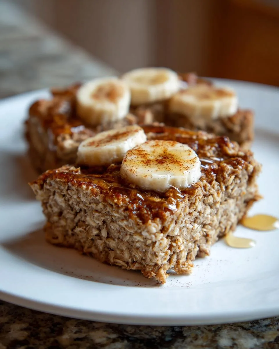 Almond Butter Oat Breakfast Squares - detail 1