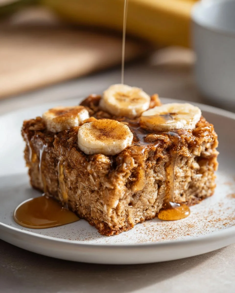 Almond Butter Oat Breakfast Squares - detail 2