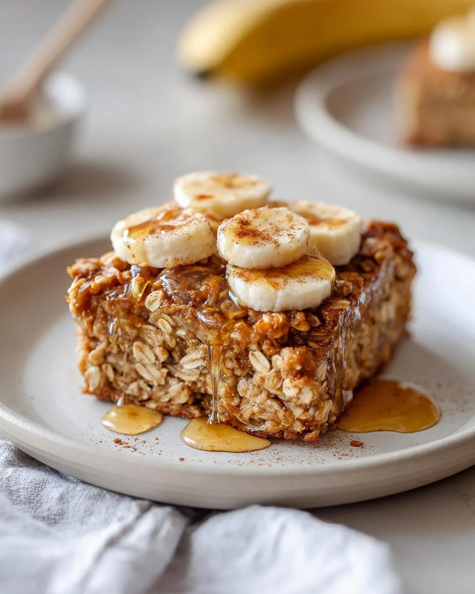 Almond Butter Oat Breakfast Squares - detail 3