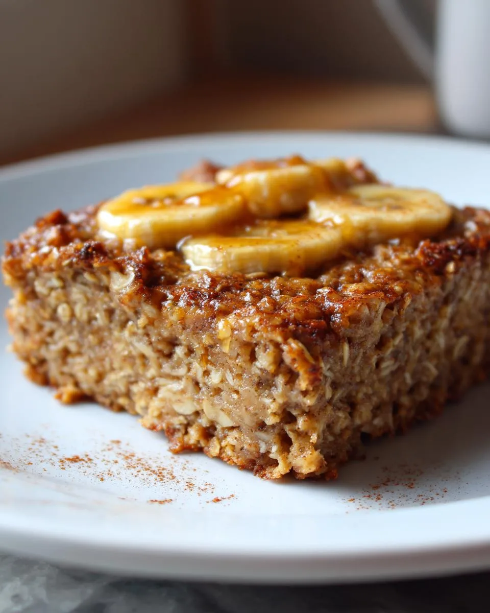 Almond Butter Oat Breakfast Squares - detail 4