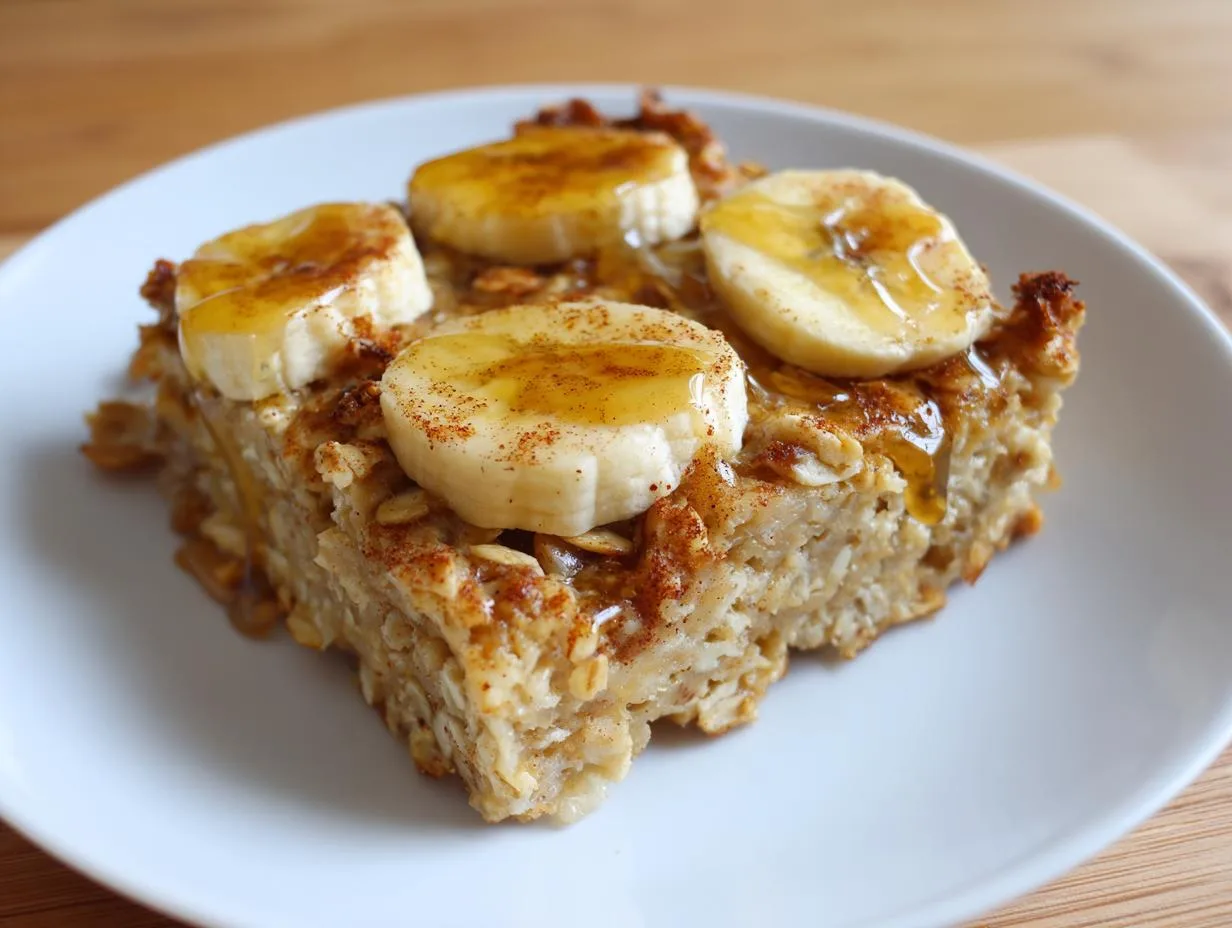 5-Star Almond Butter Oat Breakfast Squares You’ll Crave