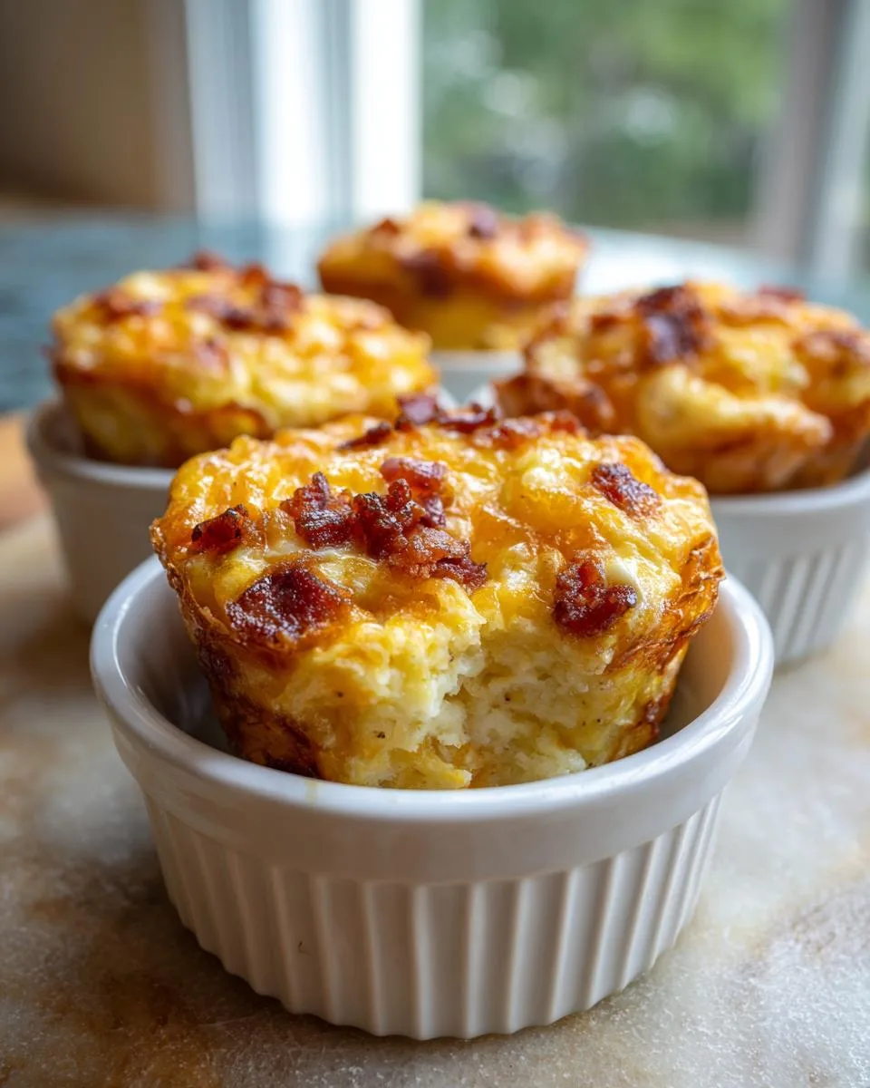 Baked Cottage Cheese Egg Bites - detail 3