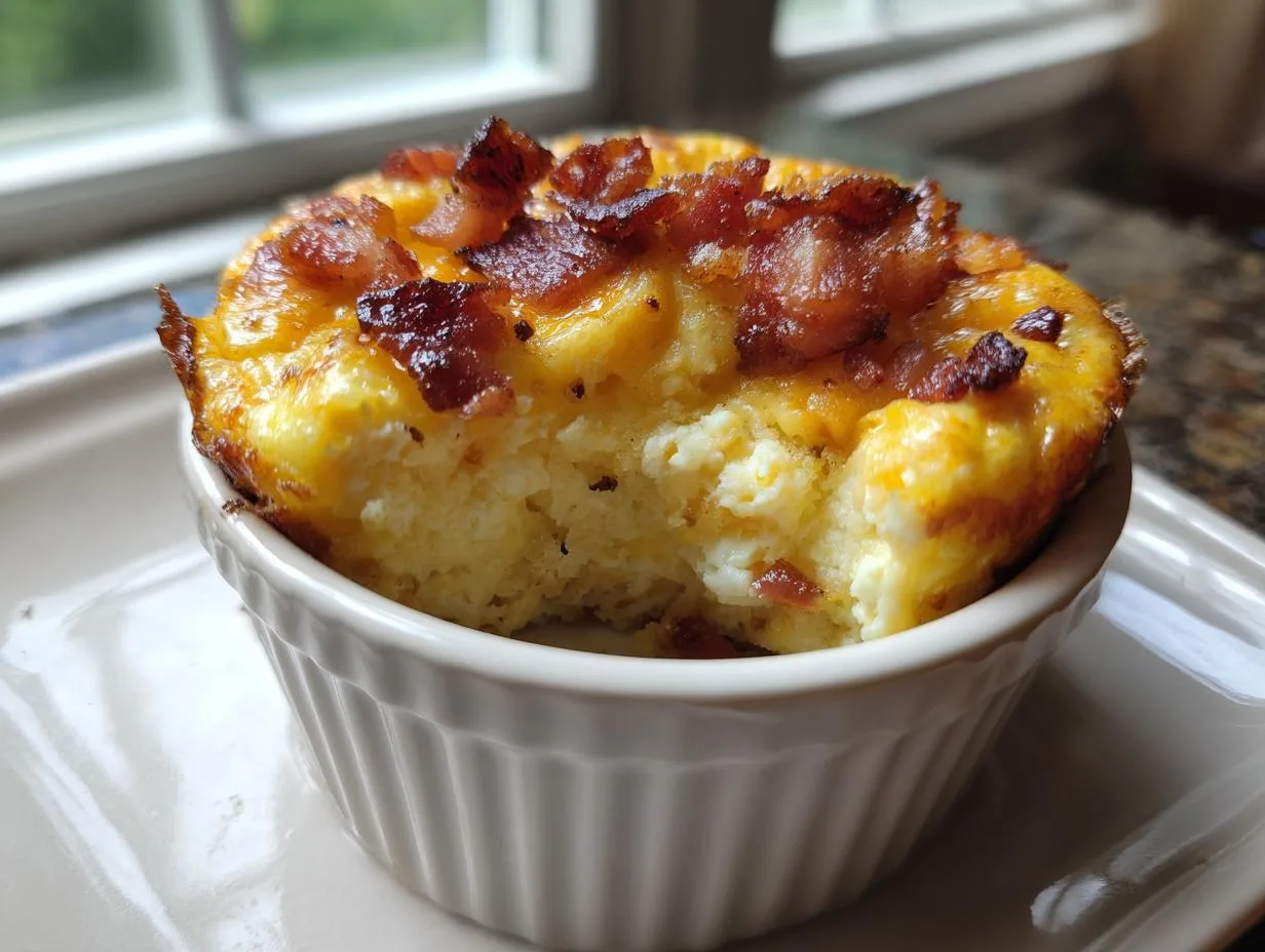 Fluffy Baked Cottage Cheese Egg Bites in 23 Minutes