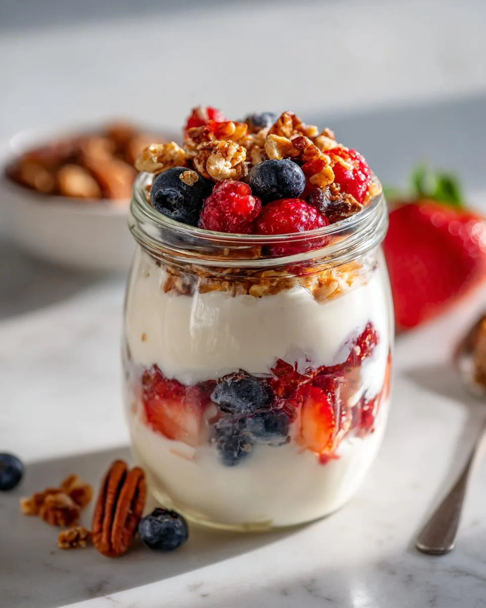 Berry Yogurt Breakfast Parfaits - detail 1