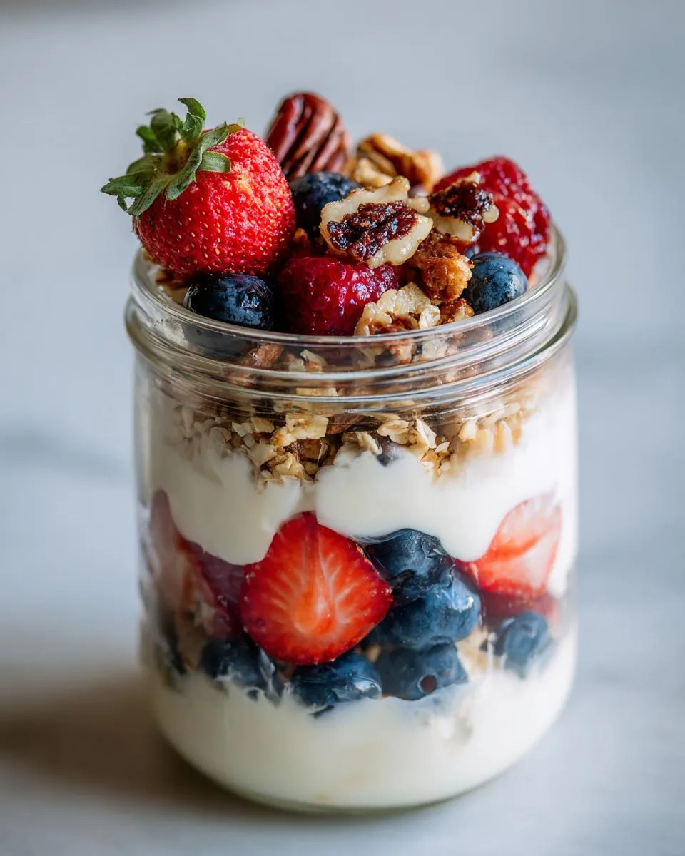 Berry Yogurt Breakfast Parfaits - detail 2