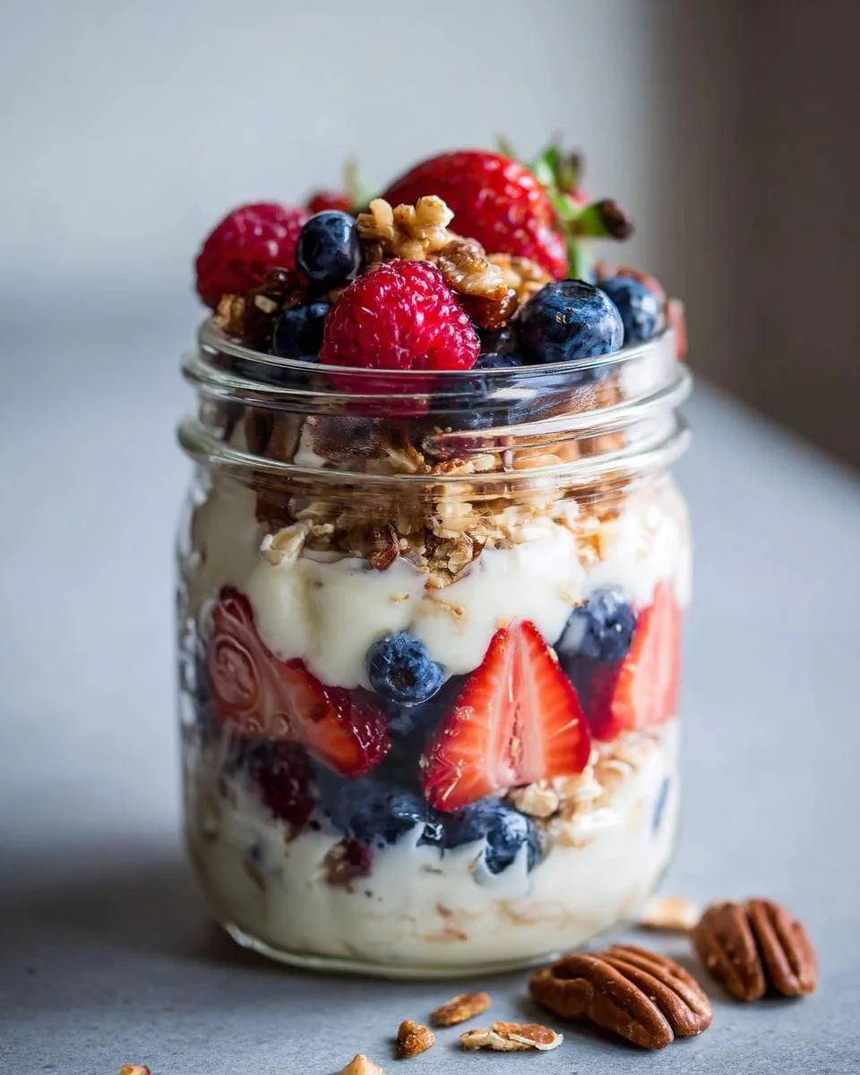 Berry Yogurt Breakfast Parfaits - detail 3