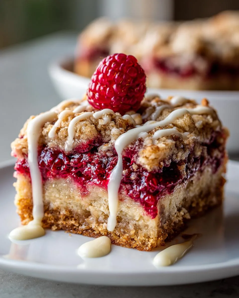 Black Raspberry Crumble Bars - detail 3