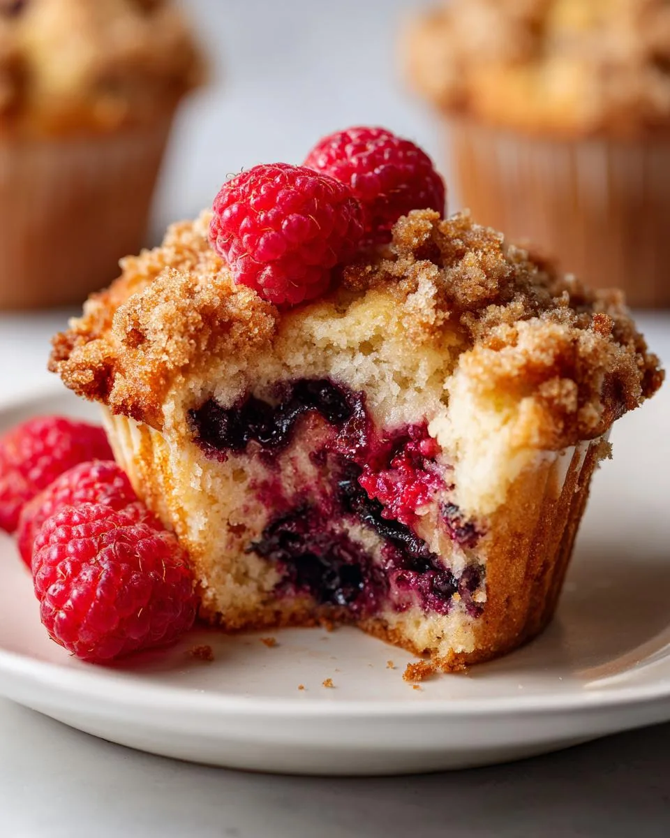 Black Raspberry Morning Muffins - detail 3