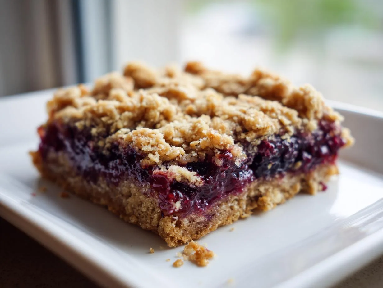 5 Irresistible Black Raspberry Oat Bars Your Family Will Devour