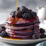Black Raspberry Pancakes