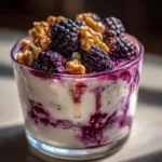 Black Raspberry Yogurt Parfait Cups
