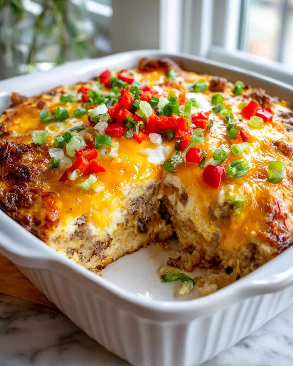Breakfast Enchilada Casserole - detail 1