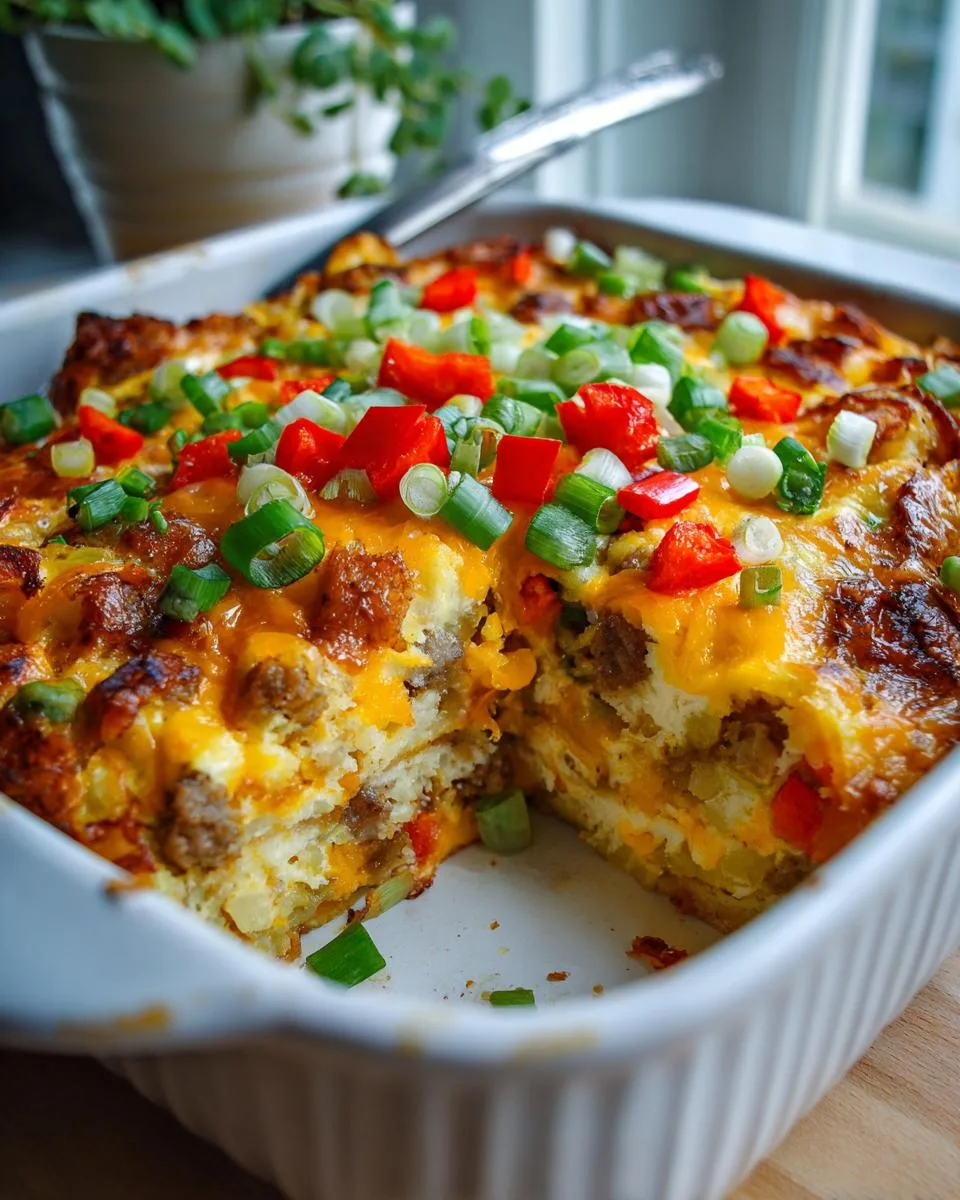 Breakfast Enchilada Casserole - detail 3