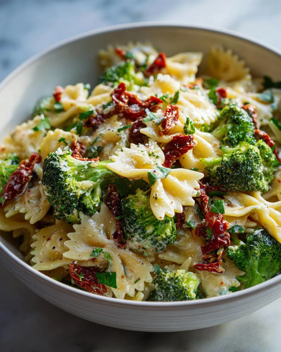 Broccoli Sun Dried Tomato Pasta - detail 4