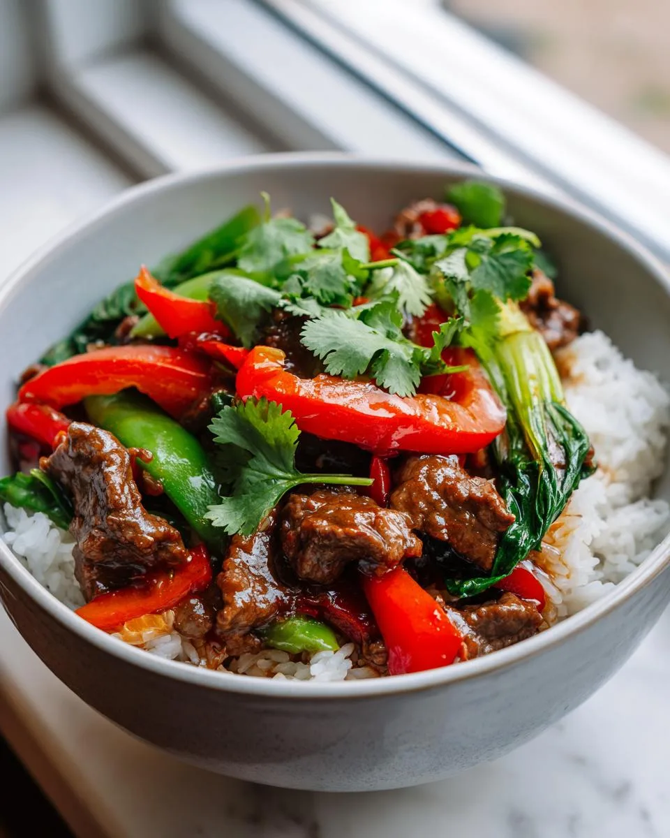 Bulgogi Ground Beef Stir Fry Recipe - detail 2