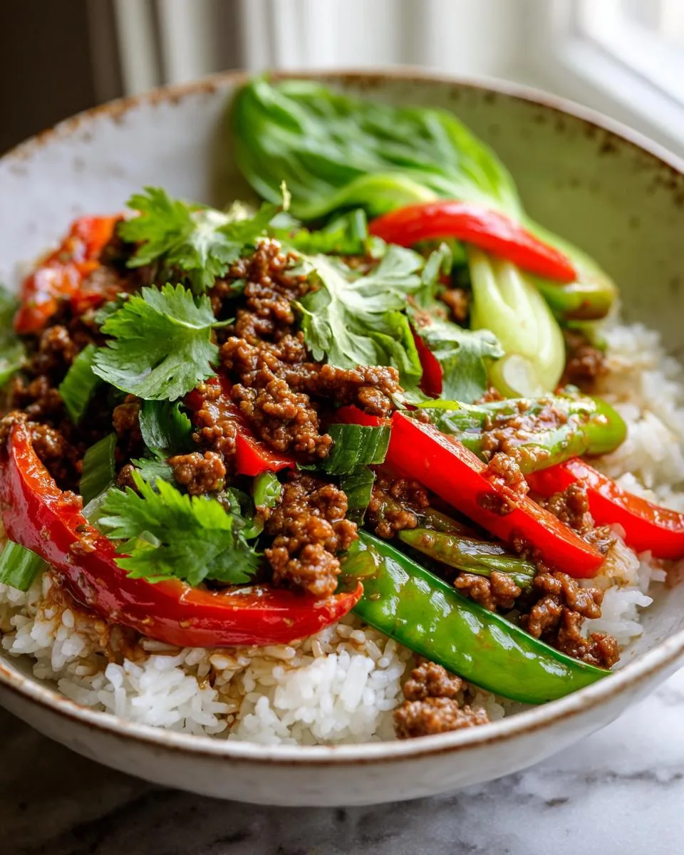 Bulgogi Ground Beef Stir Fry Recipe - detail 3