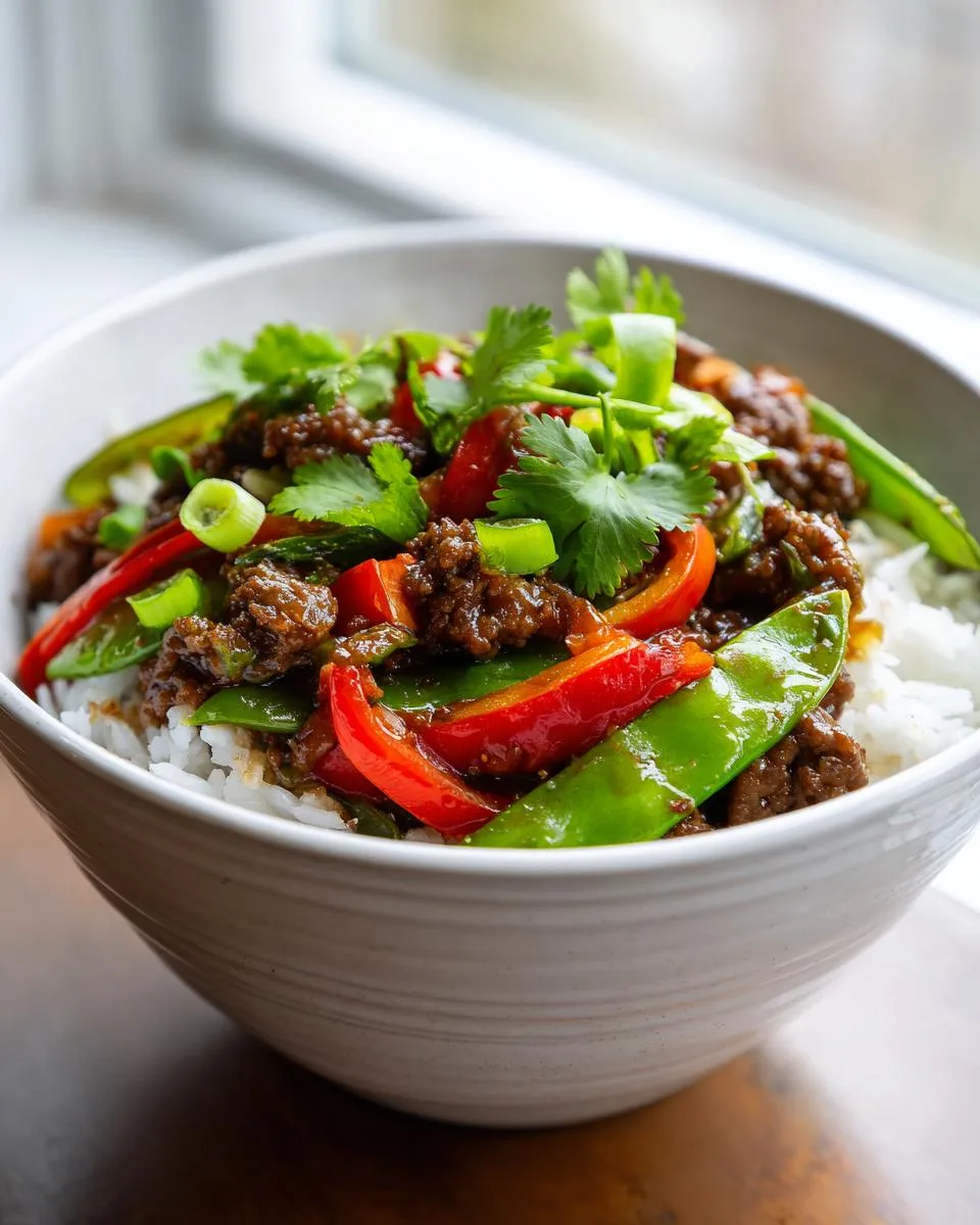 Bulgogi Ground Beef Stir Fry Recipe - detail 4