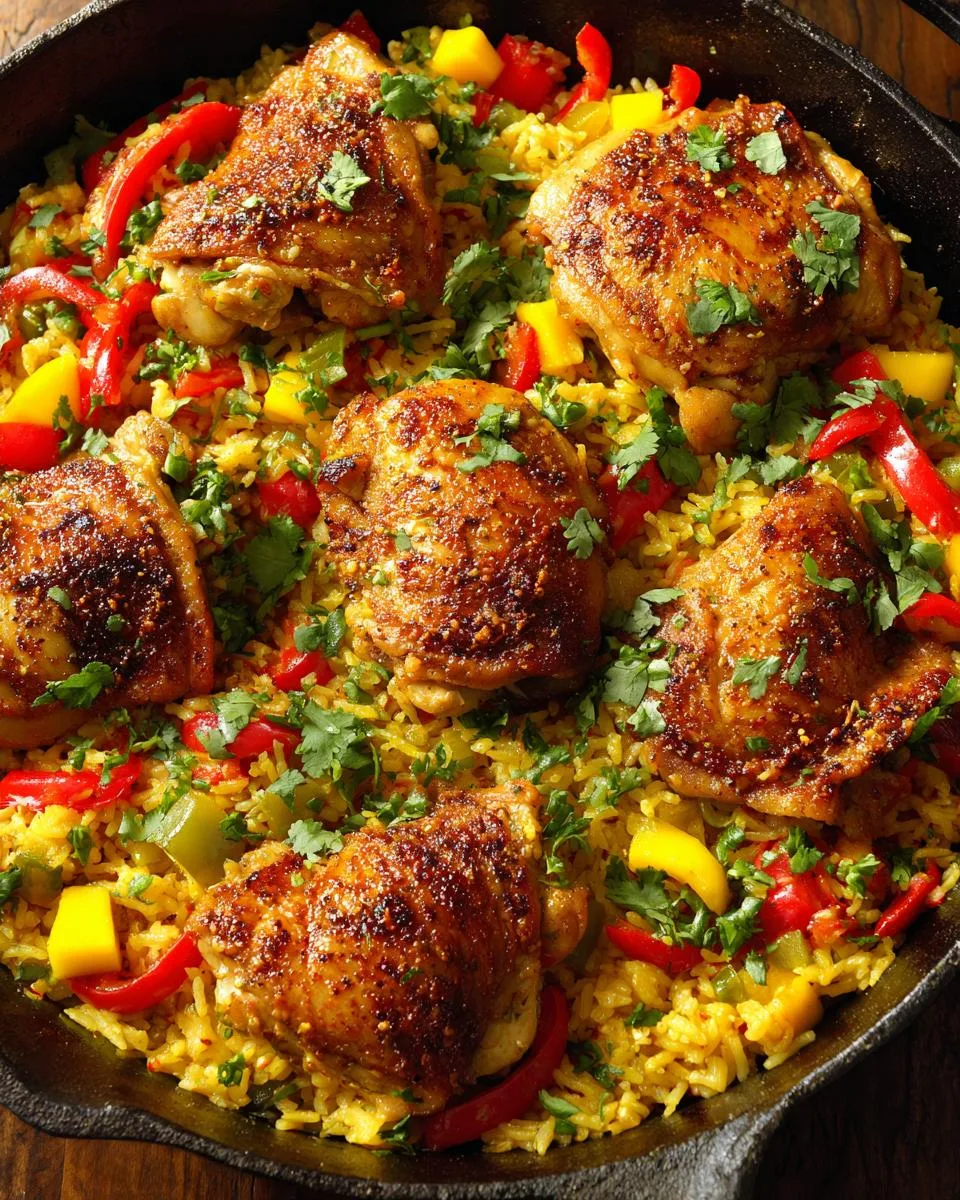 Cajun Chicken Rice Skillet - detail 4
