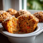 Carrot Cake Breakfast Muffins