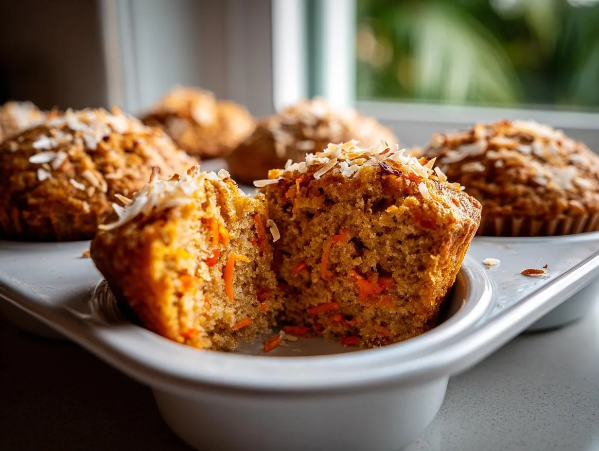Moist Carrot Cake Breakfast Muffins Ready in 20 Minutes