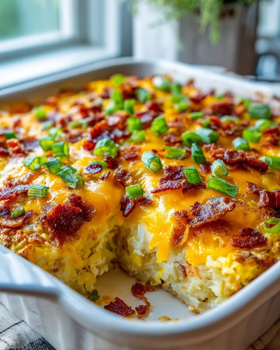 Cheesy Potato Egg Breakfast Bake - detail 4