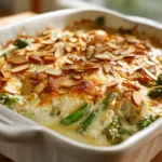 Chicken Asparagus Almond Casserole