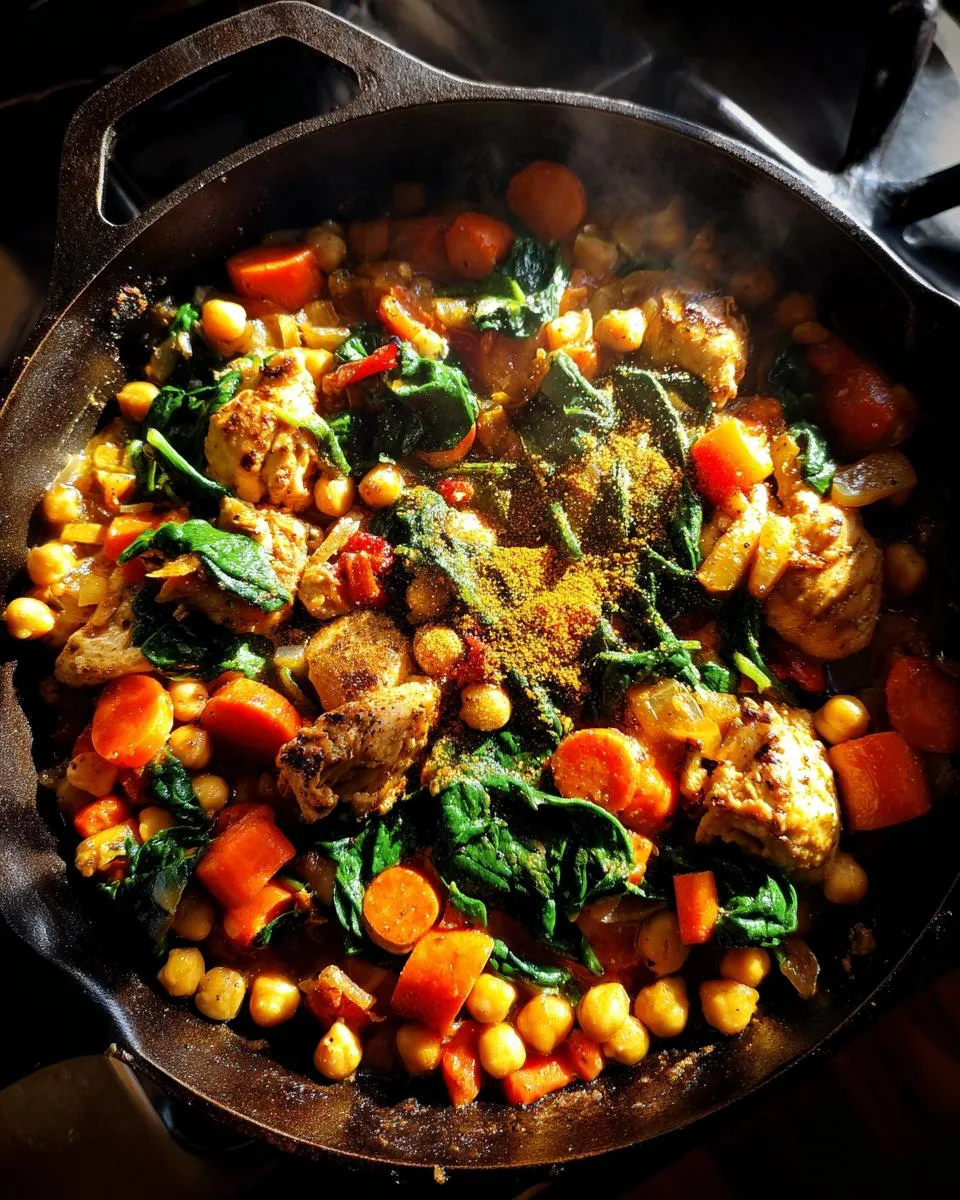 Chicken Chickpea Skillet - detail 3