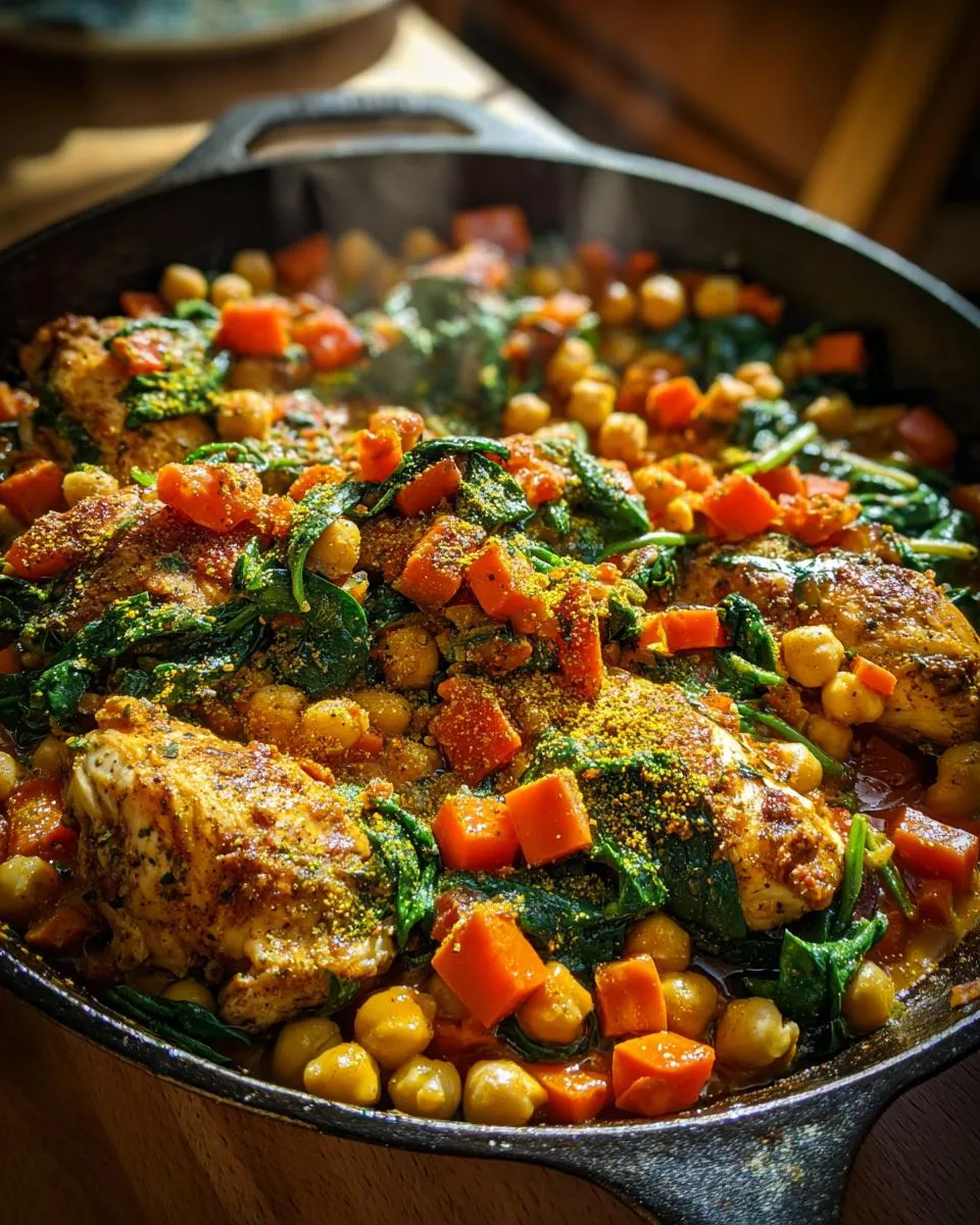 Chicken Chickpea Skillet - detail 4
